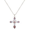 oly-d7feda7d73c6649d82674e42db099f3e Wholesale Sweet cool style girl cross necklace female heavy industry Diamond-embedded Gothic style y2g necklace design clavicle chain