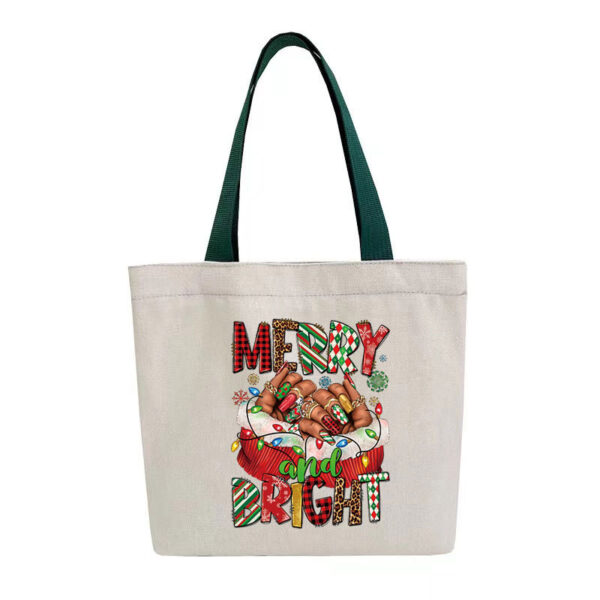 Wholesale Green cartoon Christmas heat transfer pattern