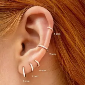 10mm E4377 / Rose Gold