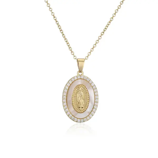 Fashion Geometric Copper Necklace In Bulk