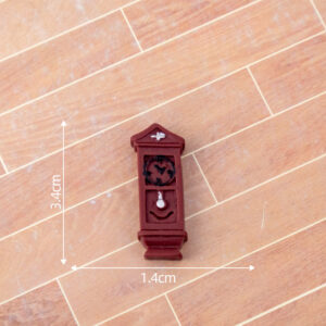 Solid color floor clock