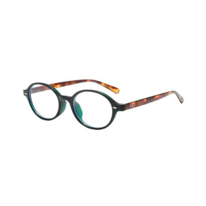 Green leopard print frame white film (anti-blue light)
