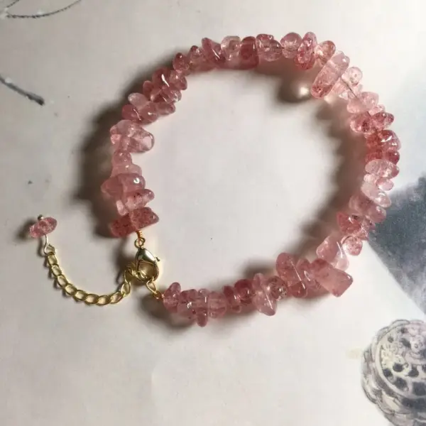 Wholesale Women'S Crystal Healing Irregular Bracelets Healing Crystals Jewelry