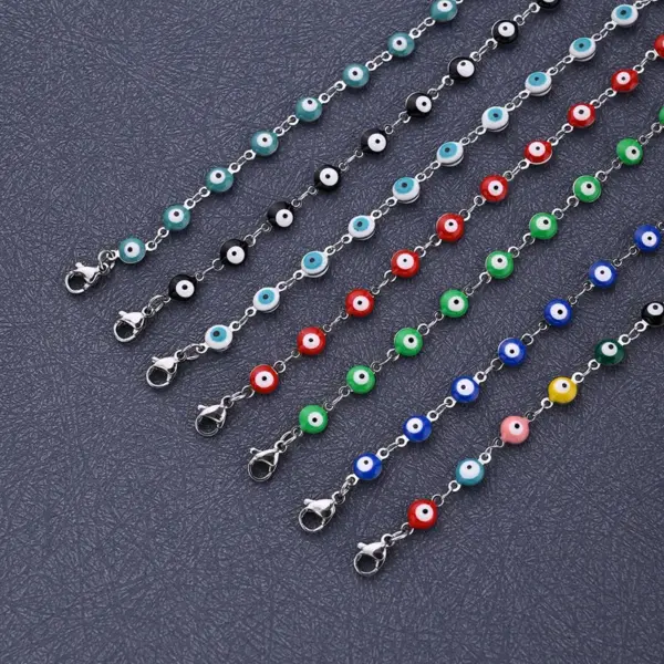 Wholesale Ethnic Style Classic Style Artistic Eye 304 Stainless Steel Bracelets In Bulk
