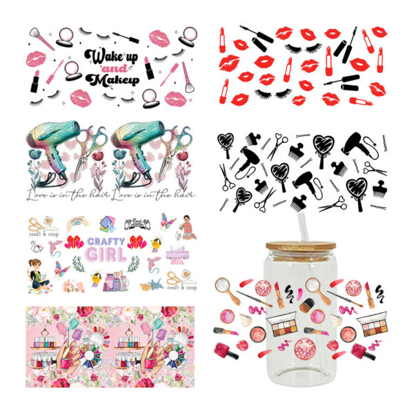 oly-d8546dd8e10906f415b70f392564f09a Wholesale UV Transfer Paste Glass Crystal Label Crystal Paste Cross-border Special Paste for 16oz Glass Cup 23cmX11cm