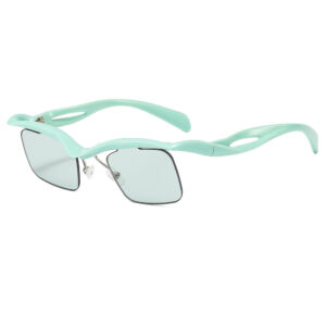 Light green frame green film