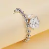 Real Gold Plated Smile Face Heart Shape Flower 304 Stainless Steel Casual Hip-Hop Waterproof Non Tarnish Bracelets