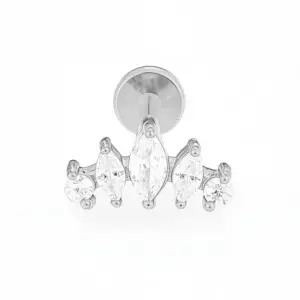 Silver / One Size / 4#