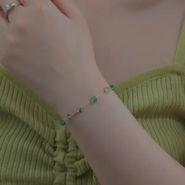 Copper 18K Gold Plated Fashion No Inlaid Bracelets