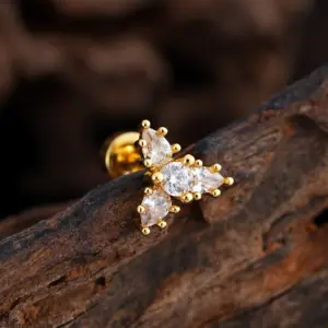 3360 Gold / Ear Studs