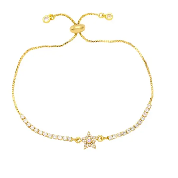 Wholesale Fashion Copper Xingx Bracelet Zircon Copper Bracelets