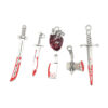 oly-d8bc24224632d95588683da3f106b12d Wholesale Gothic style simulation sword axe heart organ dripping Doll Accessories