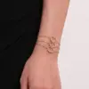 Wholesale Stainless Steel Zirconia Nose Ring Necklace Bracelet Earrings Jewelry Set Elegant Luxury Party Jewelry For Women