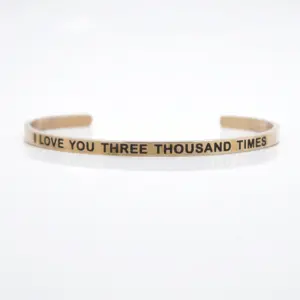 I LOVE YOU THREE THOUSAND TIMES