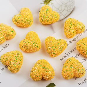 C6 Yellow-LP10 / 22X25MM straight hole (about 4 g/piece)