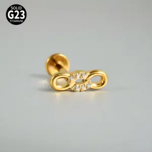 Golden Chain Jumpsuit / Rod Thickness * Rod Length 1.2x8mm