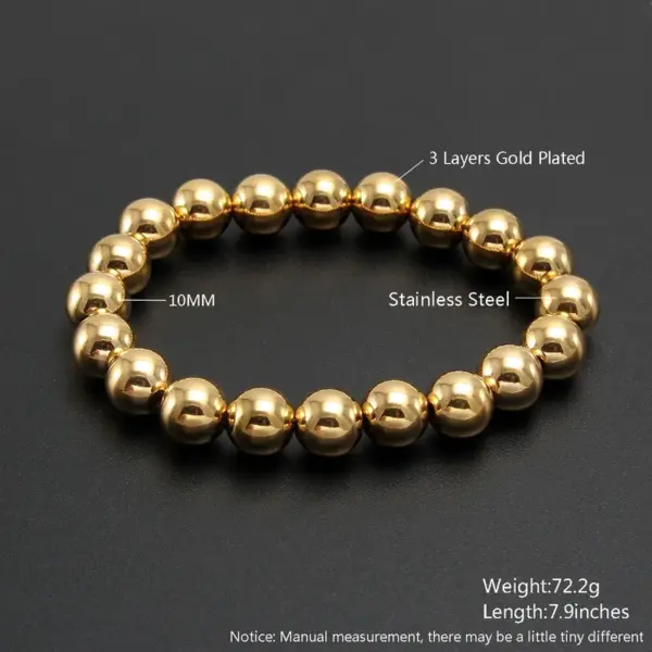 Wholesale Simple Style Geometric 304 Stainless Steel Bracelets In Bulk