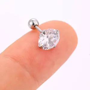 Silver / One Size / 8mm