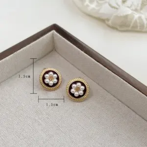 Oil-dripping Pearl Flowers-