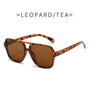 leopard print tea slices