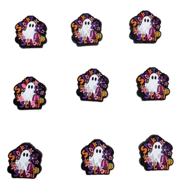 Wholesale Halloween Cartoon Beads DIY Silicone 2D Beads