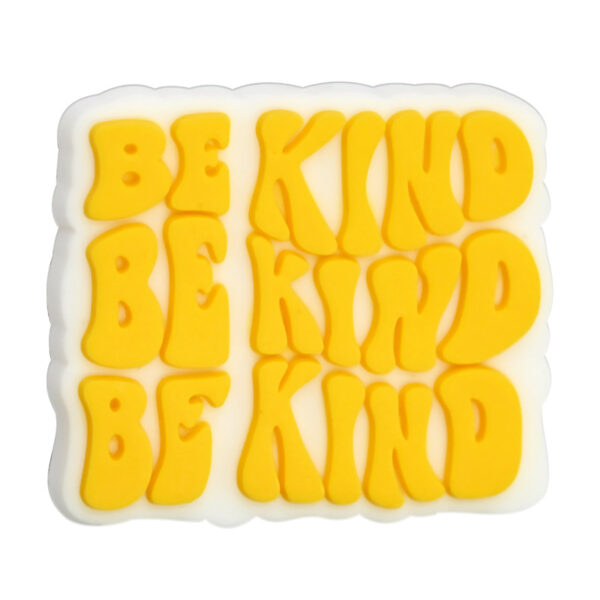 Wholesale English phrase series cartoon beads