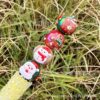 Wholesale Painted Acrylic Christmas Hand-painted Beads