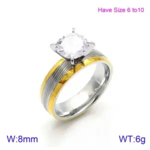 Room Gold Women's Ring 7 Yards KR86517-K
