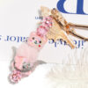 Wholesale Acrylic Cute Bear Beaded Cartoon Animal Vertical Hole Beads DIY Mobile Phone Chain Keychain Accessories