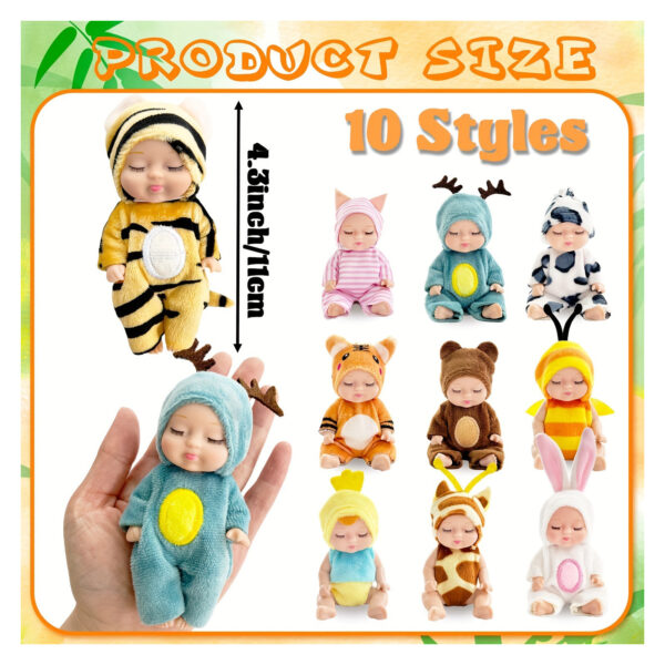 Wholesale Rebirth Doll Sleeping Girl Princess Sleeping Children Toy Gift Box Wholesale bjd Doll Cross Border Exclusive