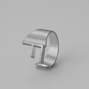 Silver F Open Ring J382-32 / Adjustable Opening