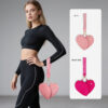 oly-d9291d7f24cd013a6d8c1dec92da5073 Wholesale in stock Selling Lulu Love Wrist Bag Splicing Two-in-One Bank Card Bag Coin Purse for Women