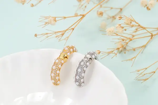 Wholesale Fashion Geometric Plating Copper Zircon Copper Earrings