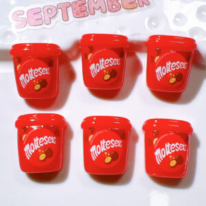 Red chocolate bucket