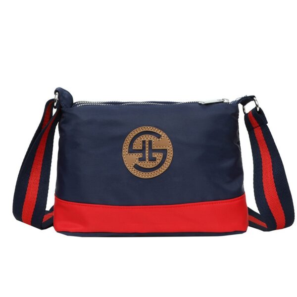 oly-d9310626cc2196dc90f3eccbba4998e7 Wholesale Texted Crossbody Small Bag Nylon Multi-layer Shoulder Bag Casual Lightweight Mother's Wash Bag