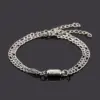 Simple Style Geometric Titanium Steel No Inlaid Stainless Steel Bracelets In Bulk