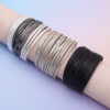 Wholesale Double-layer PU leather women's bracelet