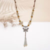 oly-d98859a16b0d6e5230540587a040c8fe Wholesale vintage national style ceramic necklace women's long sweater chain small jewelry aessories manufacturers