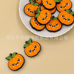 oly-d988c3be76138cd49edfcd91fa3ae61d Wholesale Factory Spot New Halloween Silicone Beads Kidsren Bead Pen Focus Beads Pumpkin Beads Cartoon Jewelry