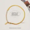 Wholesale Ion Plating (IP) 18K Gold Plated Paper Clip Flower 304 Stainless Steel Sweet Simple Style Waterproof Non Tarnish 304 Stainless Steel Lobster Trigger Clasp Closure Chain Necklace