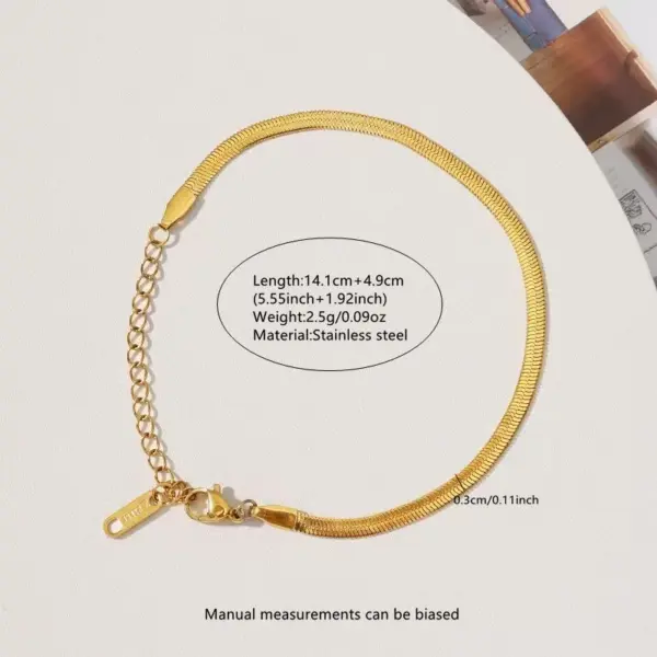 Wholesale Ion Plating (IP) 18K Gold Plated Paper Clip Flower 304 Stainless Steel Sweet Simple Style Waterproof Non Tarnish 304 Stainless Steel Lobster Trigger Clasp Closure Chain Necklace