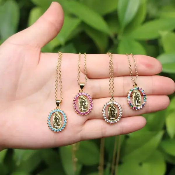 Geometric Copper Fashion Pendant Necklace Necklace