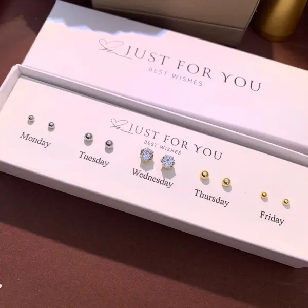 1 Set Cute Animal Sunflower Fruit Inlay Copper Artificial Pearls Zircon 14K Gold Plated Cartilage Earrings