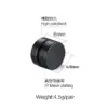 Wholesale New Style No Piercing Magnetic Stone Ear Cuff Simple Round Unisex Double-Sided Geometric Pattern Stainless Steel Earrings
