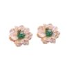 oly-d9a7fe7684d4b296bf6ee6820d19c389 Wholesale Flower Christmas Tree Earrings