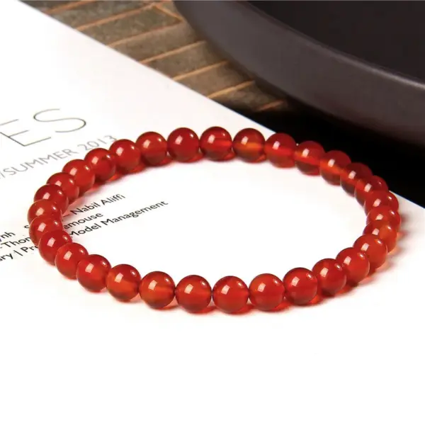 Wholesale Fashion Marble Agate Beaded Bracelets 1 Piece