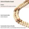 Wholesale Women's Cross-border Certificate Necklace Wooden Beads Jewelry Glasses Necklace