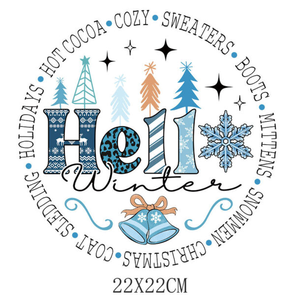 oly-d9e034727864ce223caa7b44a779e826 Wholesale Blue Snowman Christmas UV DTF Ready to Press Transfers Wraps