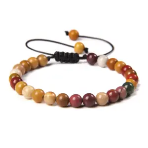 Egg Yolk Stone / 6mm (Stretchable)