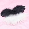 Wholesale Accessories Little Angel Wings 15-20cm Cotton Doll Six-Point Baby Feather Small